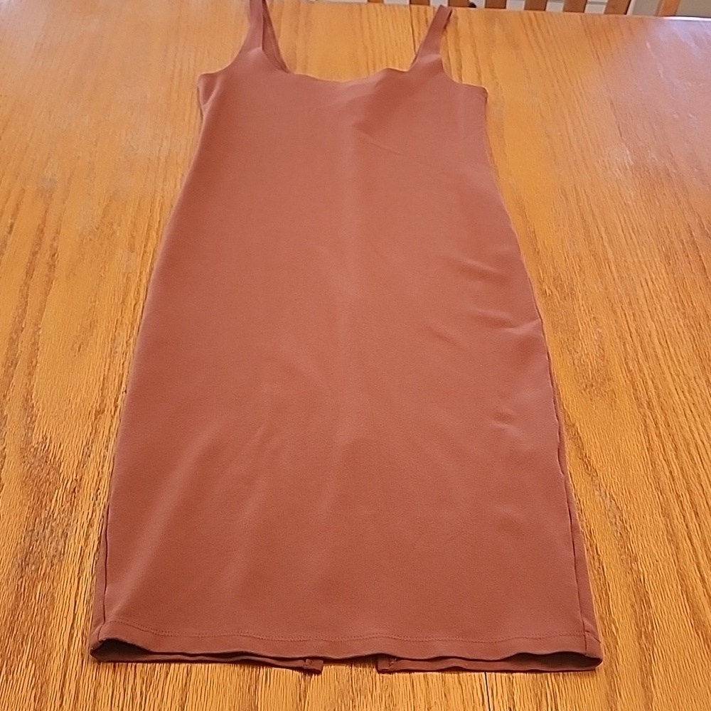 Forever 21 Brown Form Fitting Dress - Picture 9 of 11